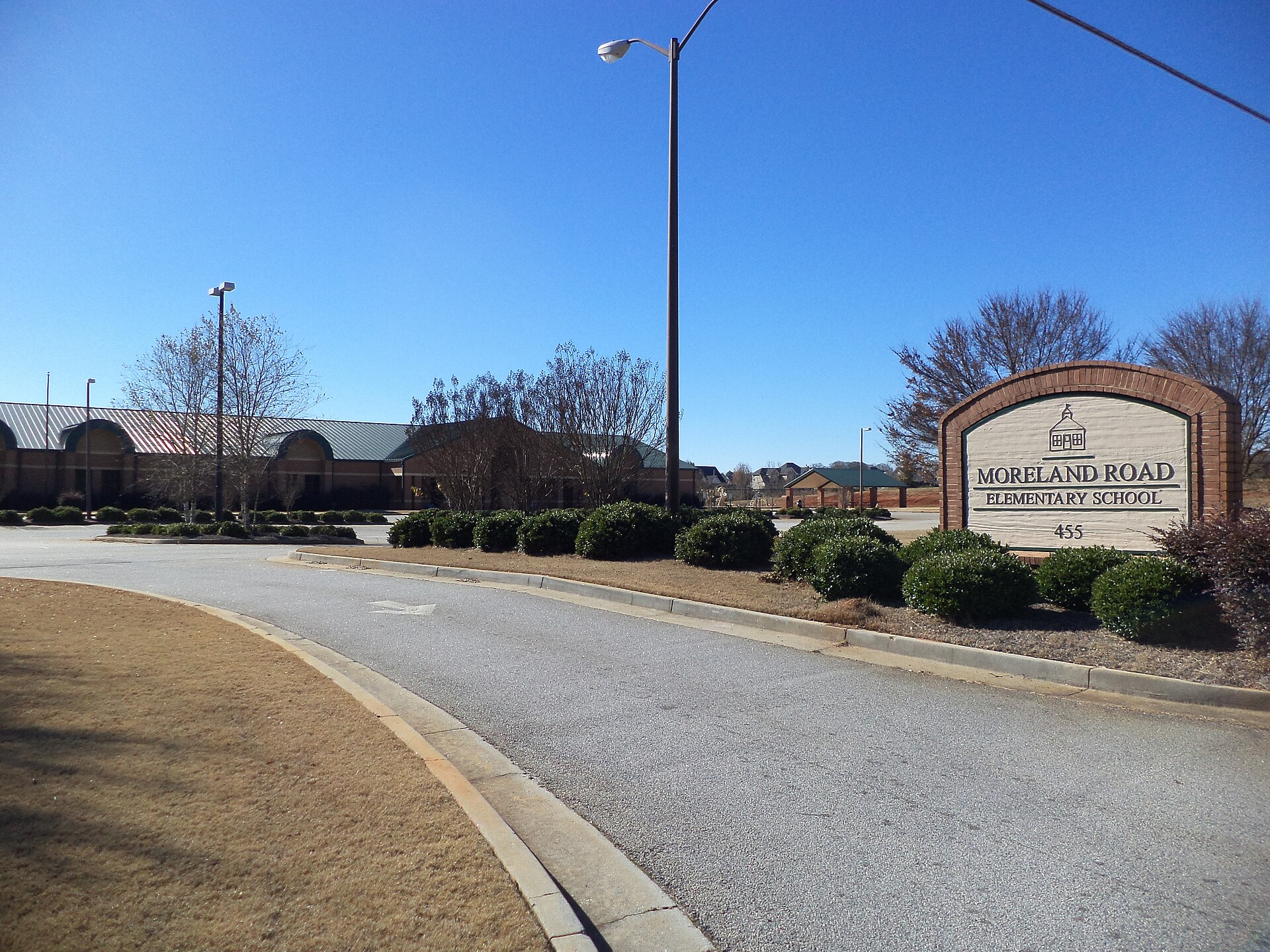 Moreland Road Elementary School, Spalding County (North face)