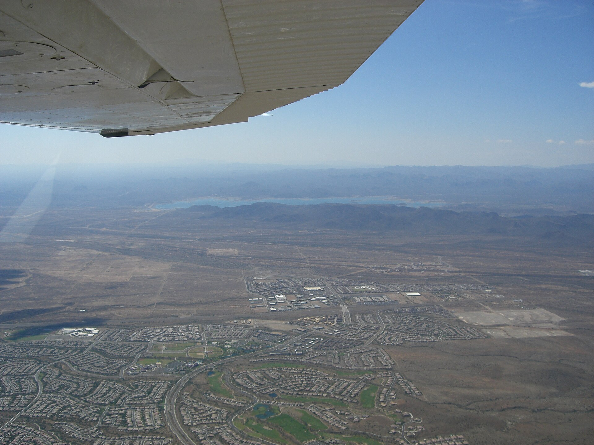 Aerial view of Anthem Arizona
