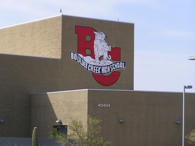 Boulder Creek High School building