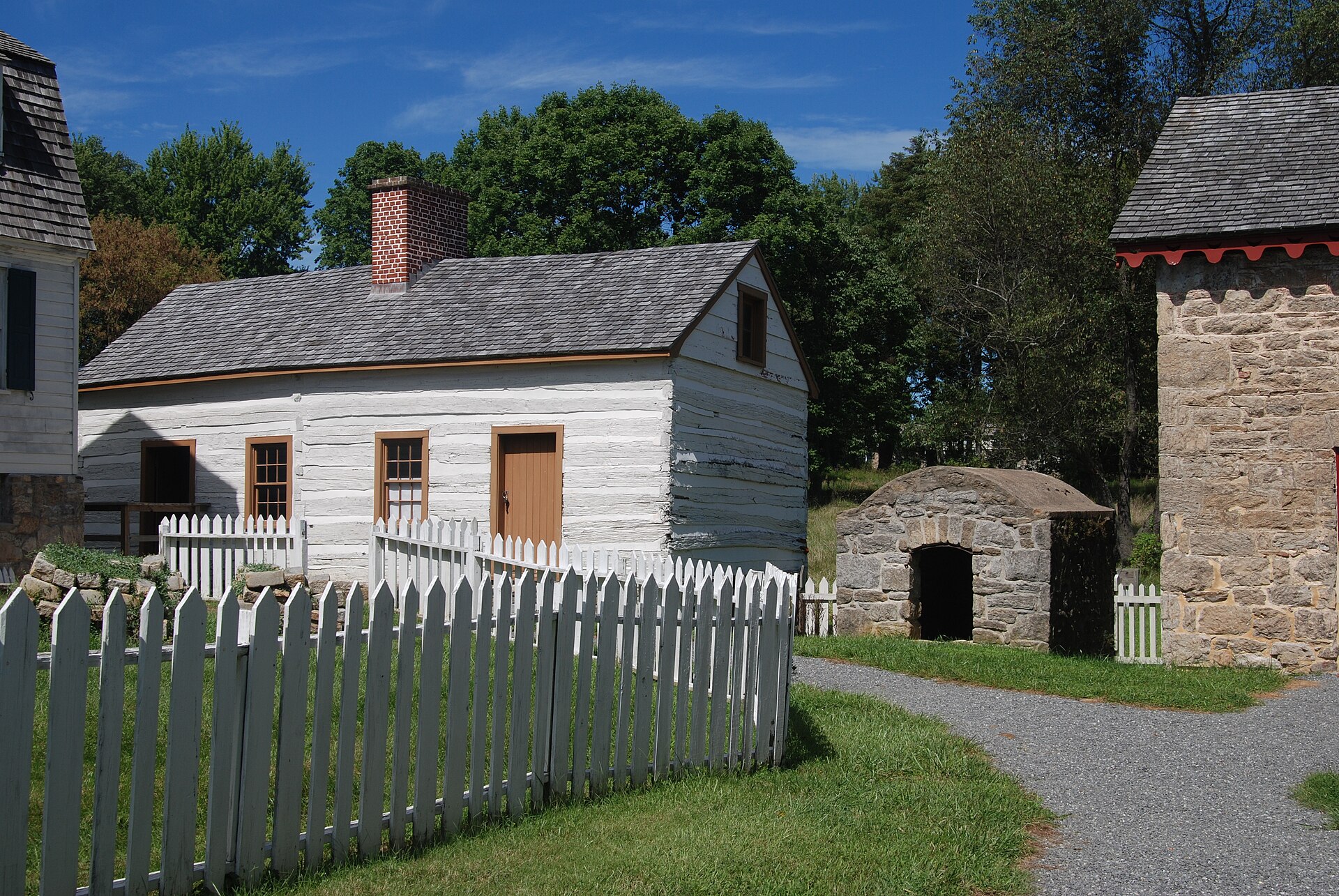 Historic buildings in Hampton Maryland.