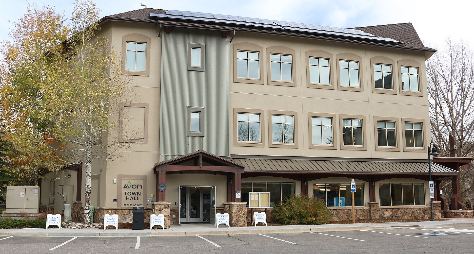 Avon Town Hall at 100 Mikaela Way, Avon, Colorado