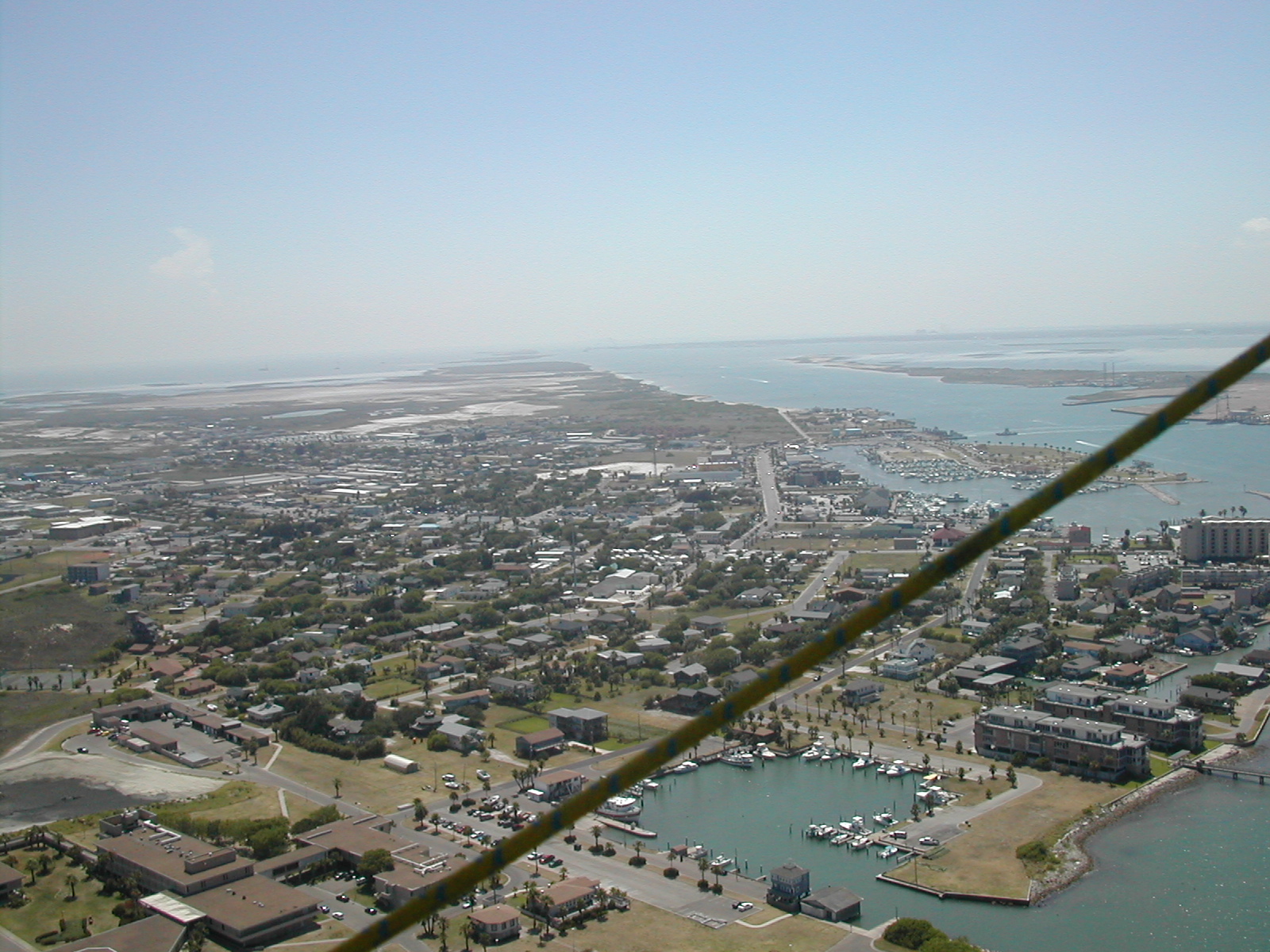 Boats in Port Aransas Harbor, Texas