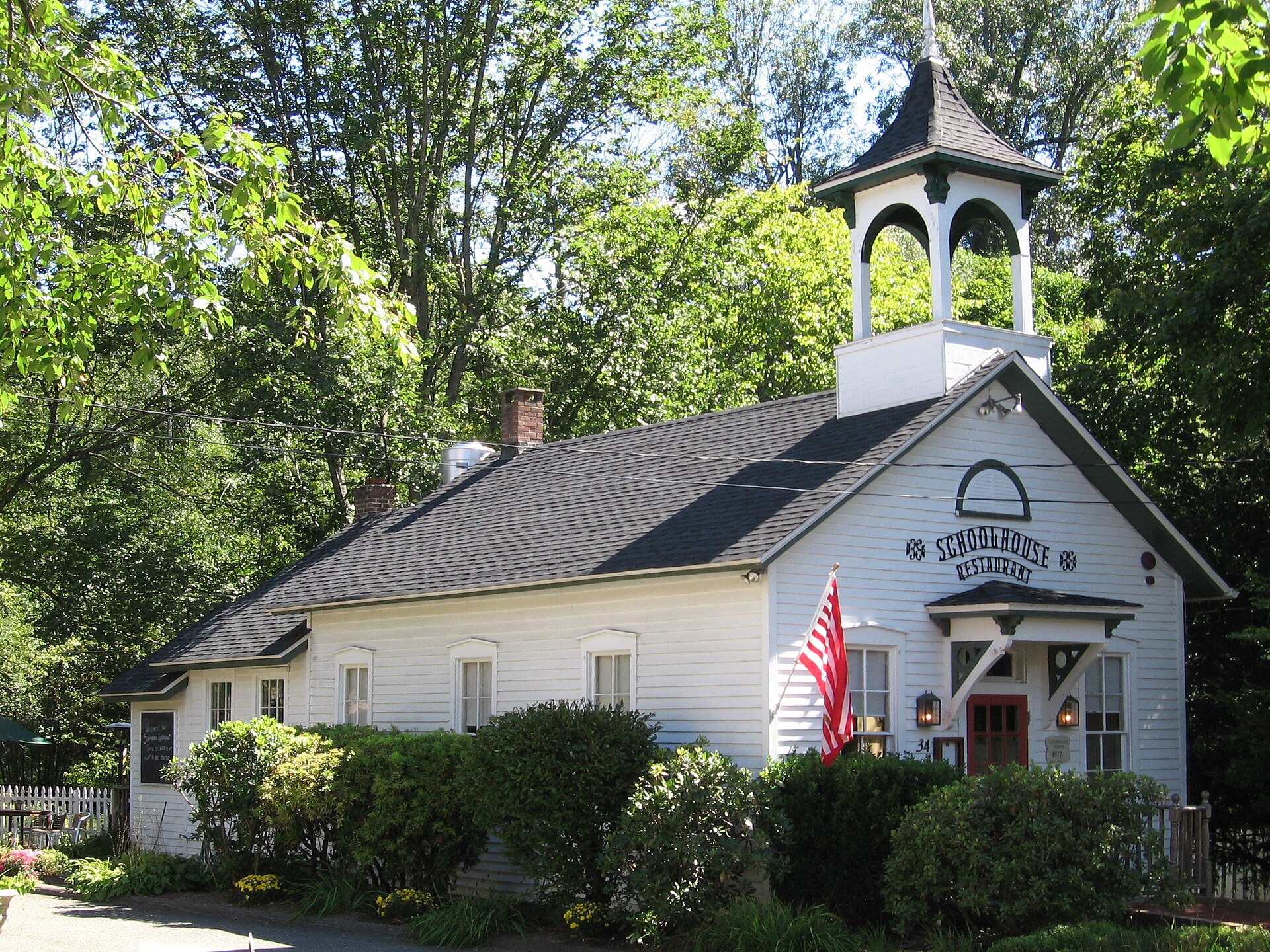Cannondale School, built 1872, served the Cannondale section of Wilton, Connecticut and is now a restaurant in the Cannondale Crossing shopping center, a collection of nineteenth century buildings...
