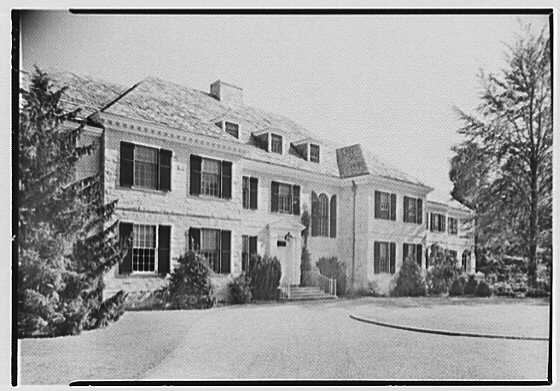 Title: Harold L. Lloyd, residence in Greens Farms, Connecticut. Abstract/medium: Gottscho-Schleisner Collection (Library of Congress) Physical description: 1 negative :