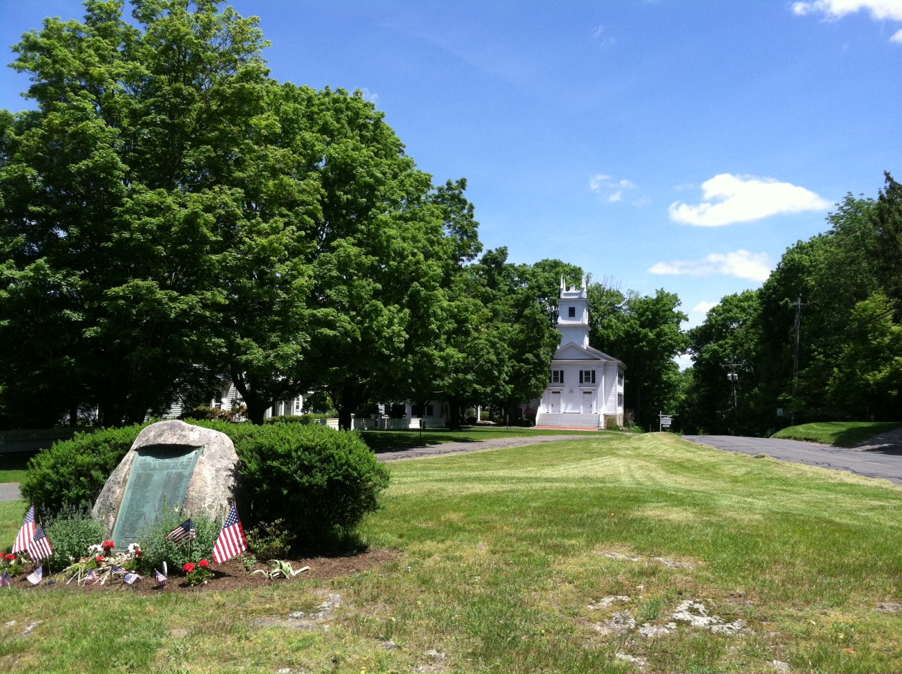 Historic buildings in Redding Center, Connecticut