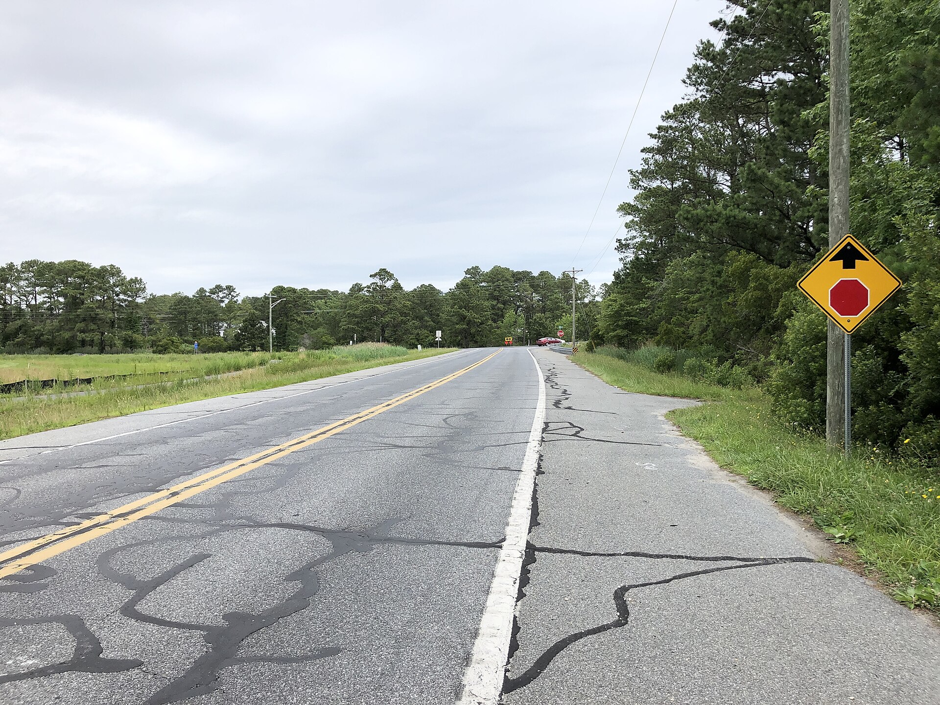 Double Bridges Road in Ocean View, Delaware