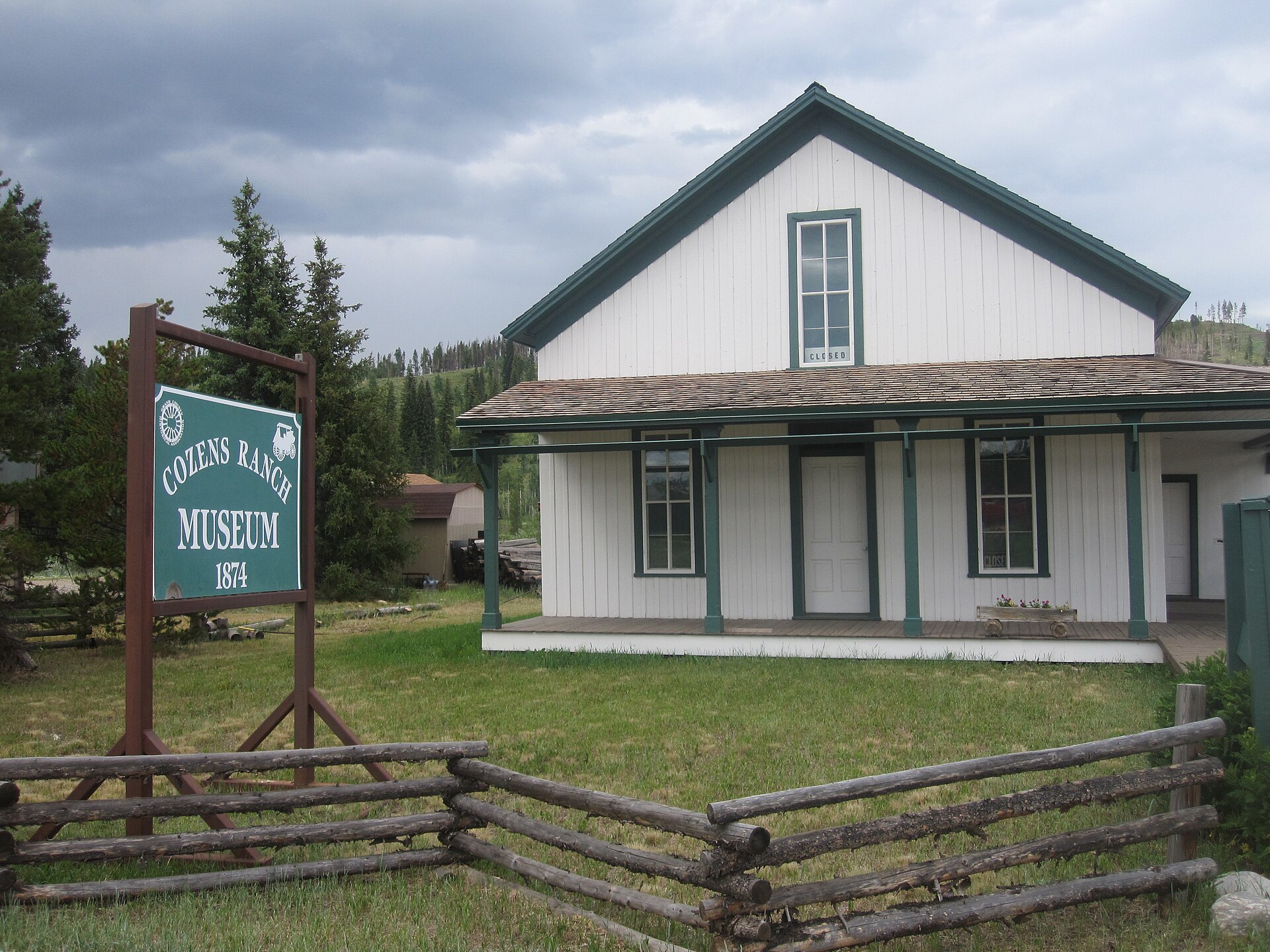 The Cozens Ranch Museum in Fraser, Colorado