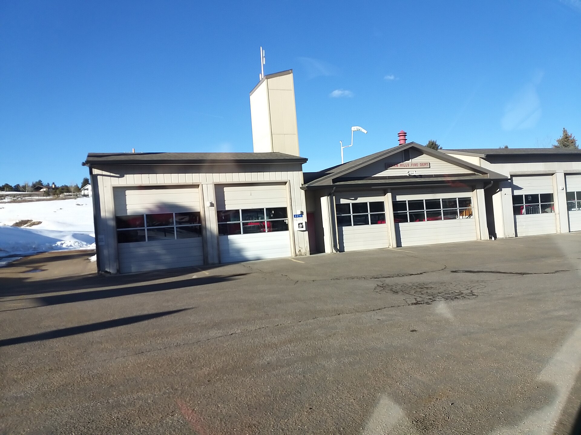 Indian Hills Fire Department station, Colorado