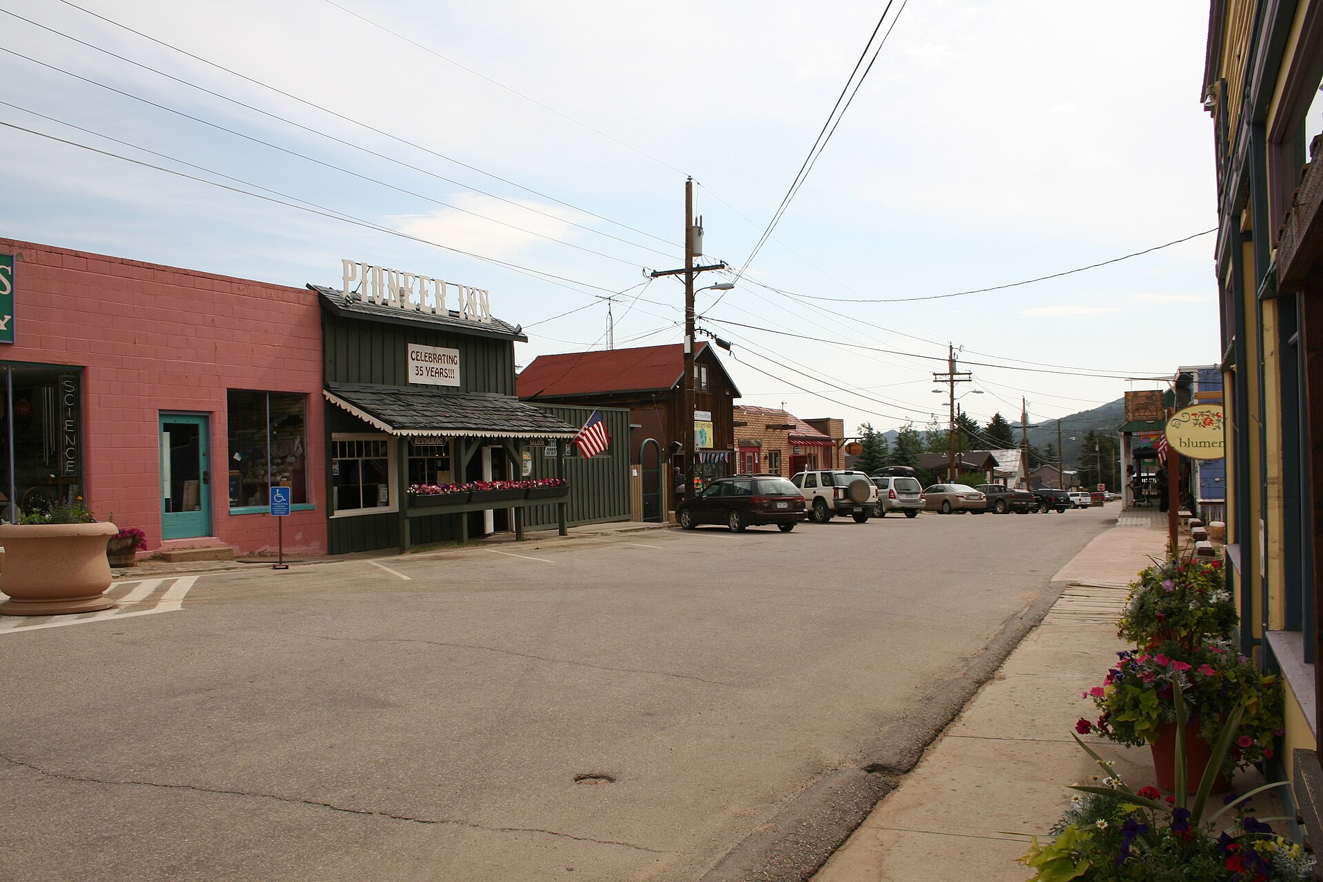 Downtown Nederland, Colorado.