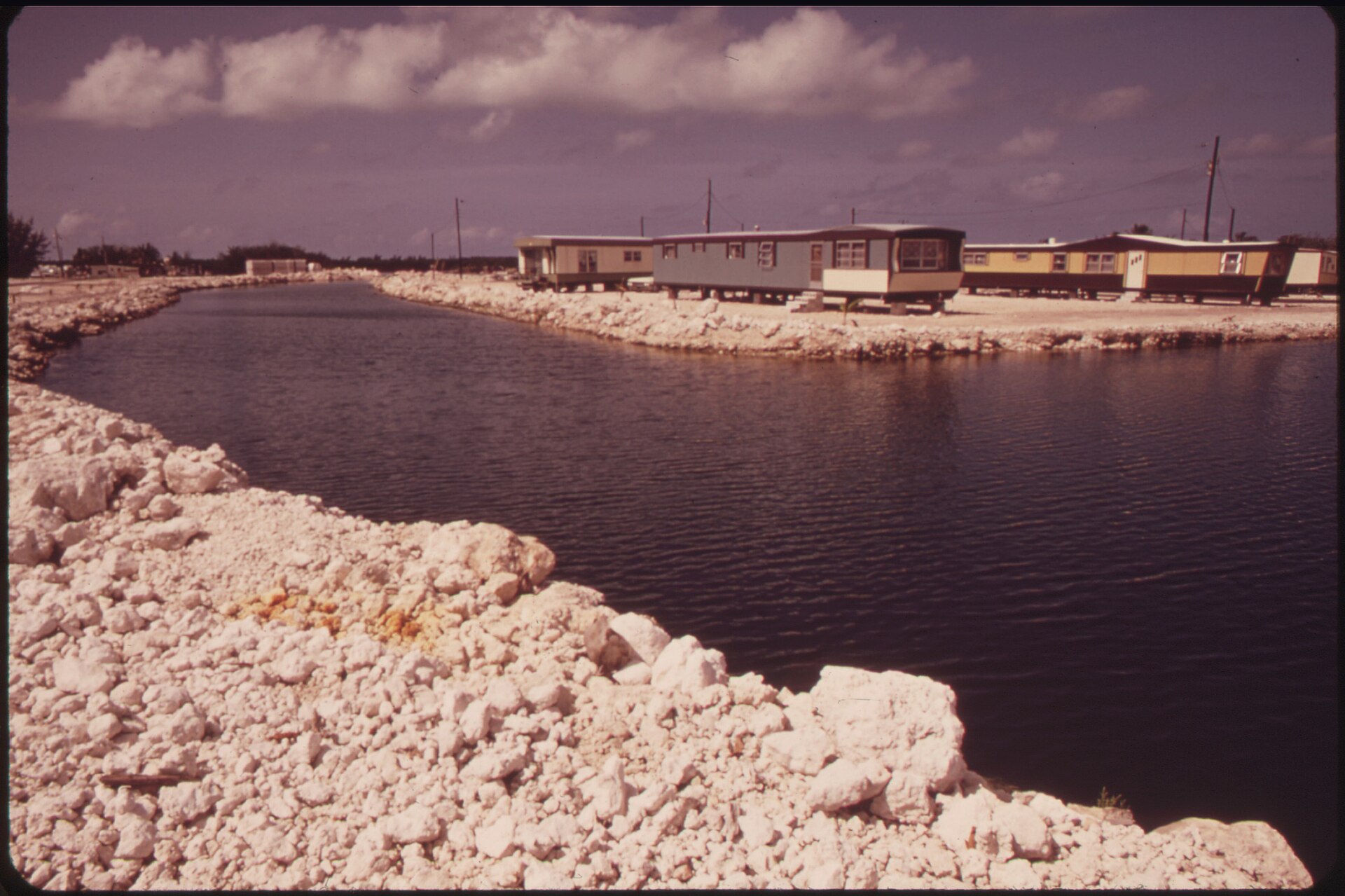 Historic photo of Marathon in the central Florida Keys