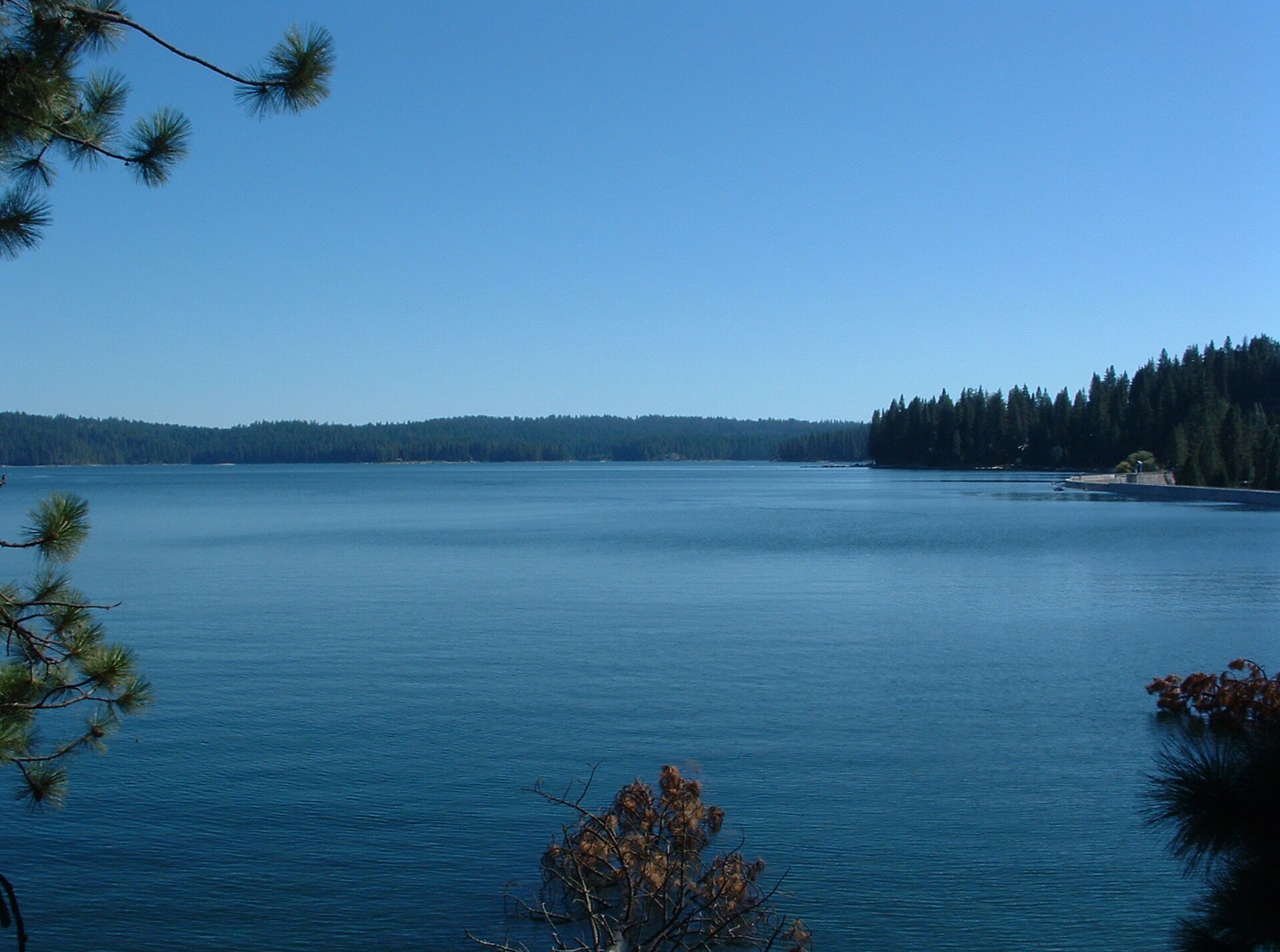 Shaver Lake in the Sierra Nevada
