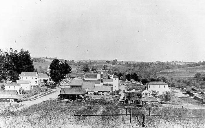 Forestville, California, in 1909.