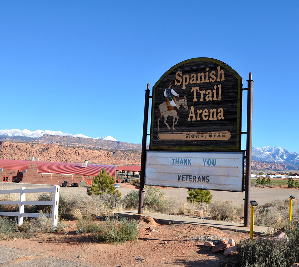 Spanish Trail Arena in Spanish Valley, Utah