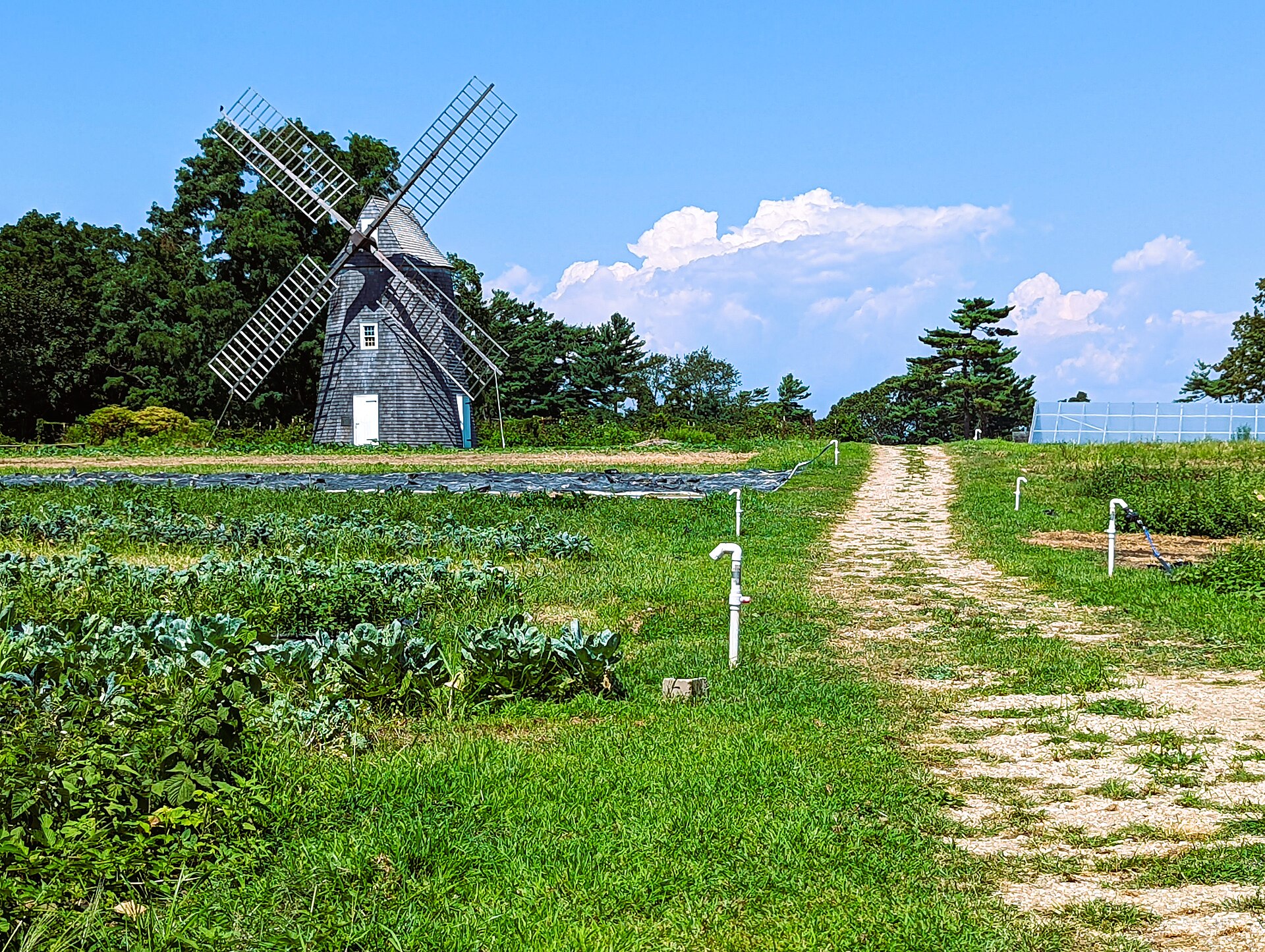 Historic windmill on Shelter Island