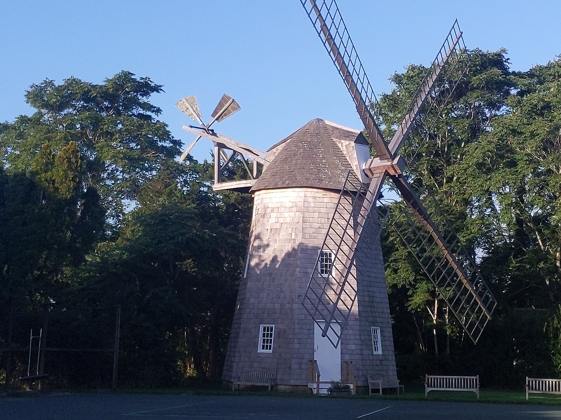 Historic windmill in Wainscott