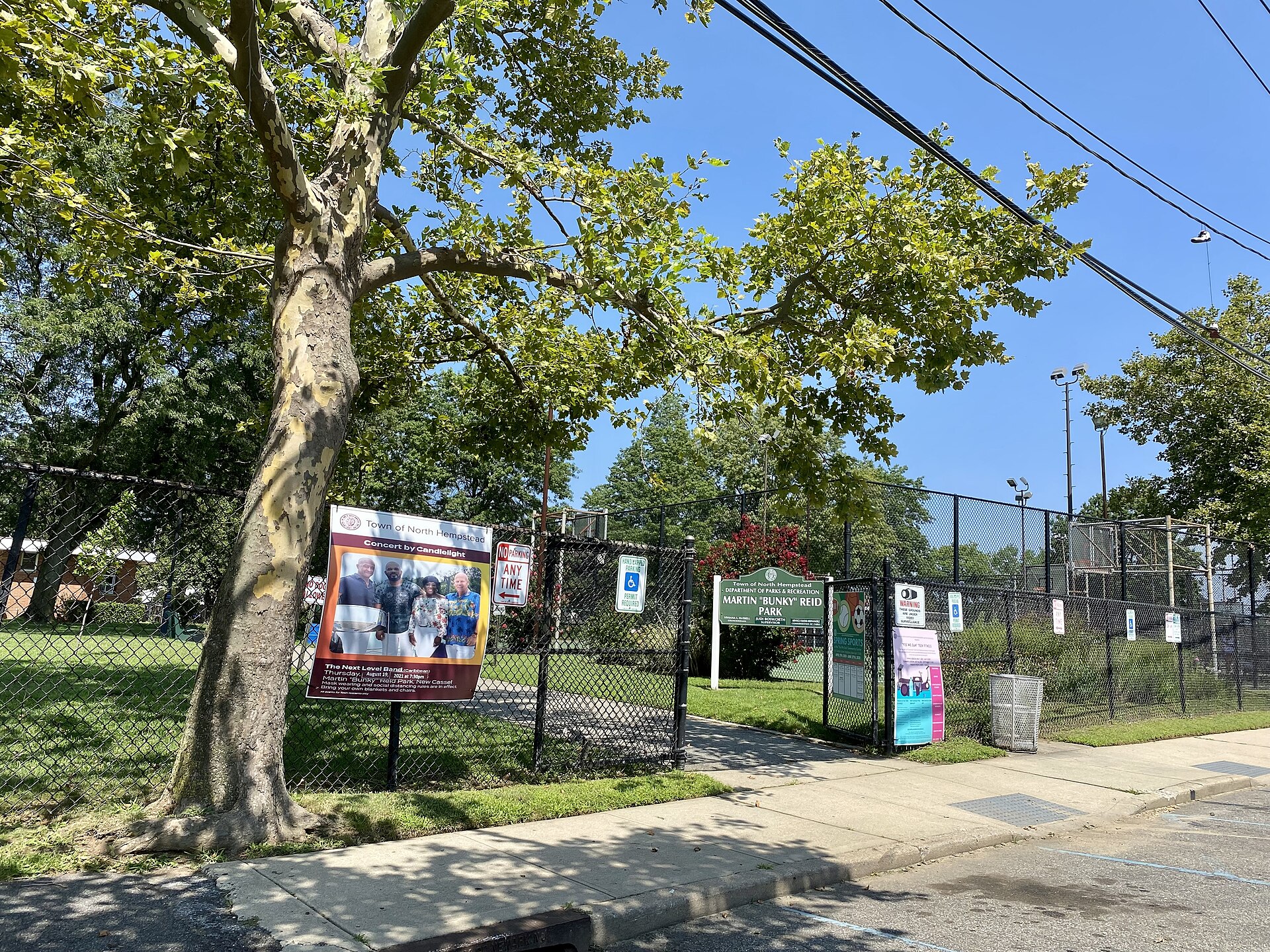 Martin Bunky Reid Park in New Cassel, New York.
