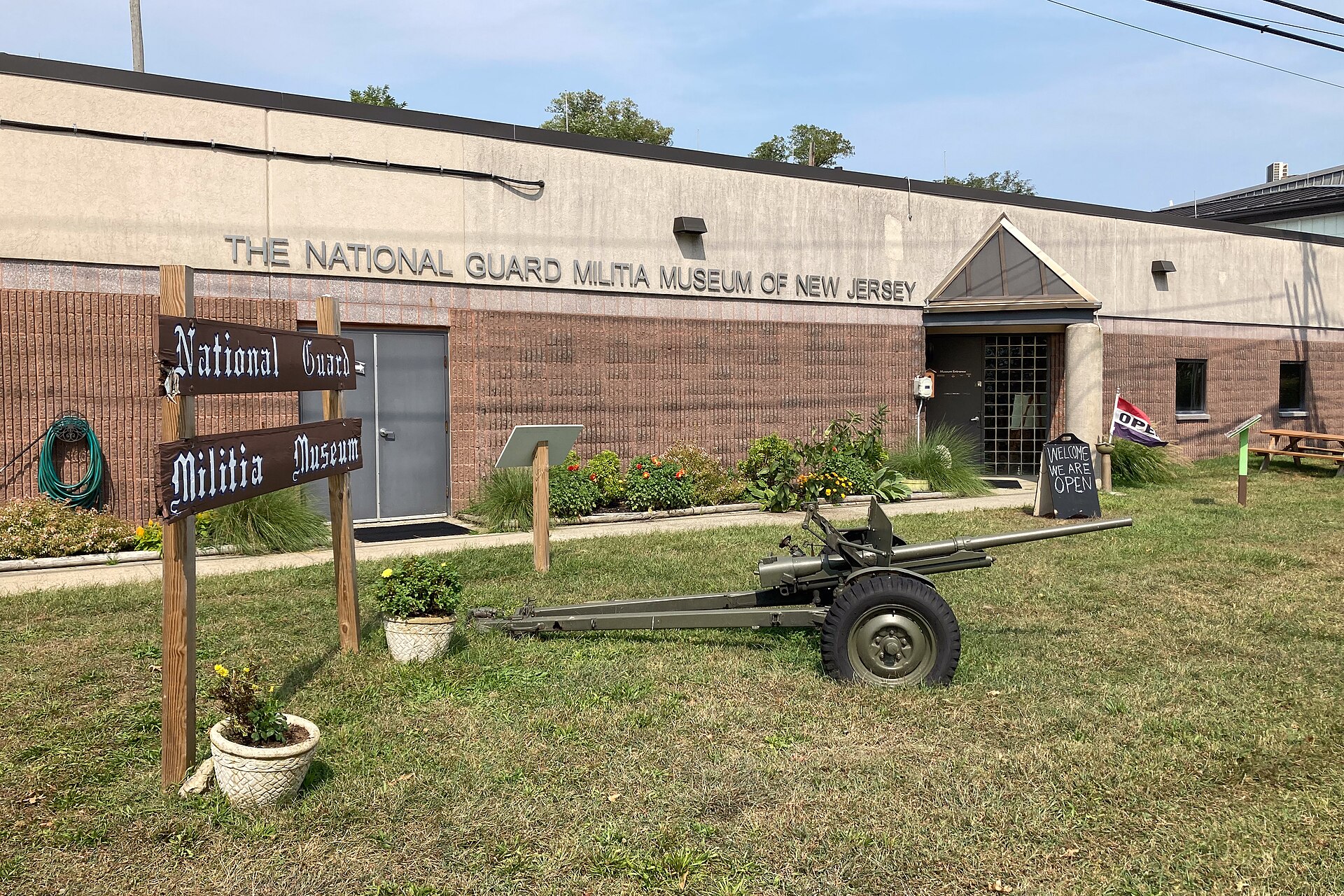 National Guard Militia Museum building in Sea Girt