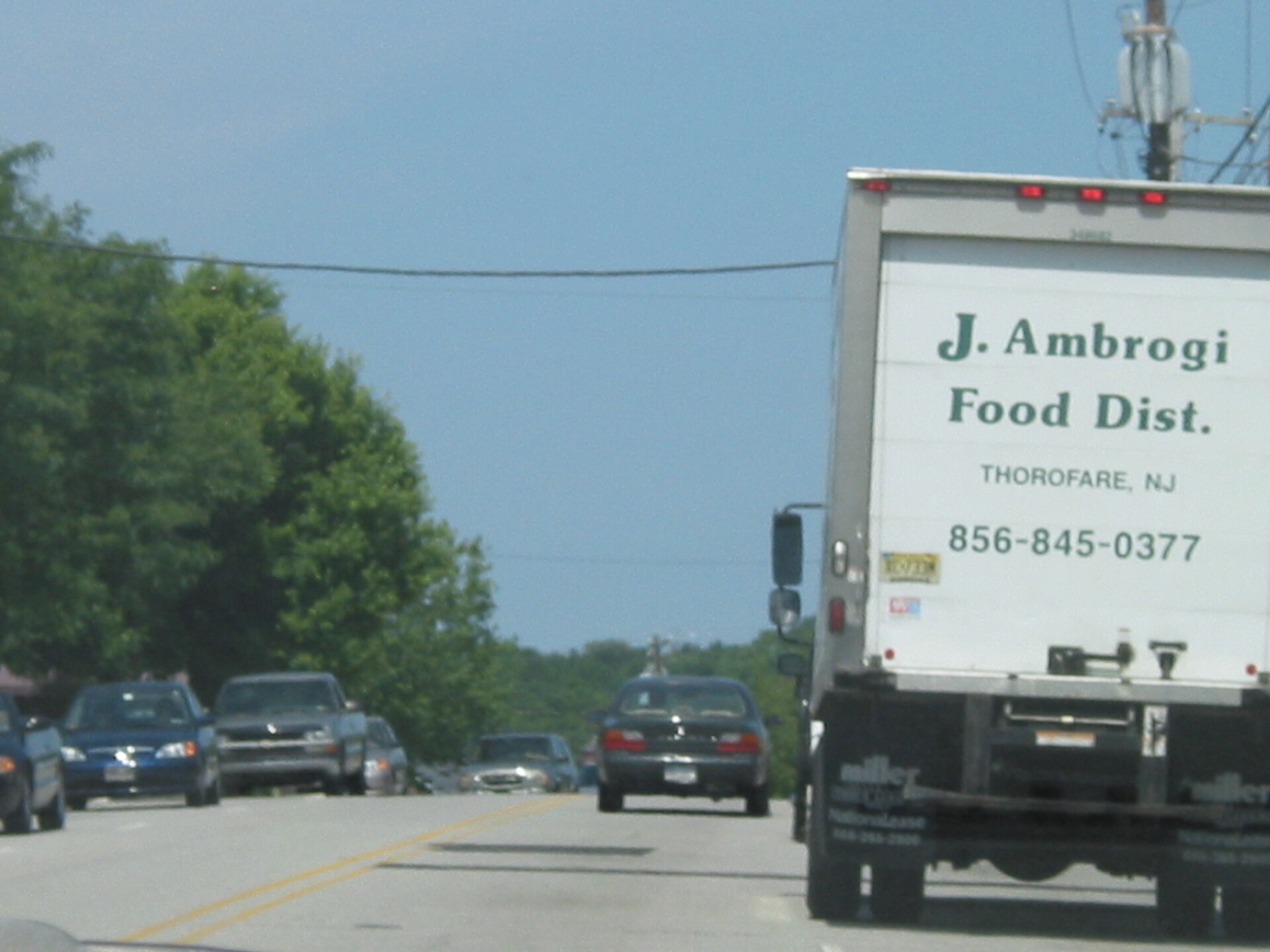 Traffic on Lancaster Avenue (U.S. Route 30) in Devon, Pennsylvania