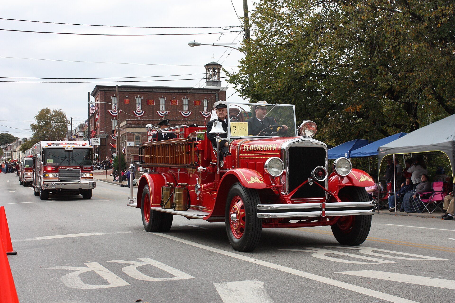 Flourtown Fire Company station, Pennsylvania
