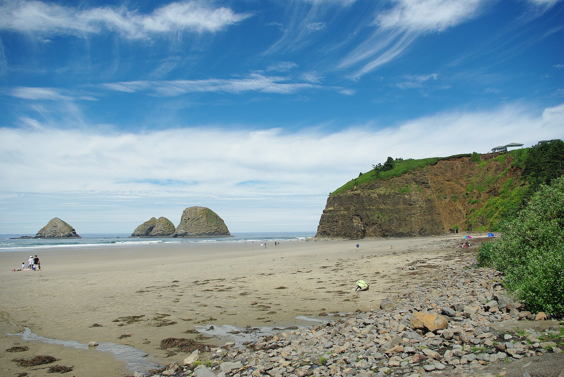 Beach at Oceanside Oregon