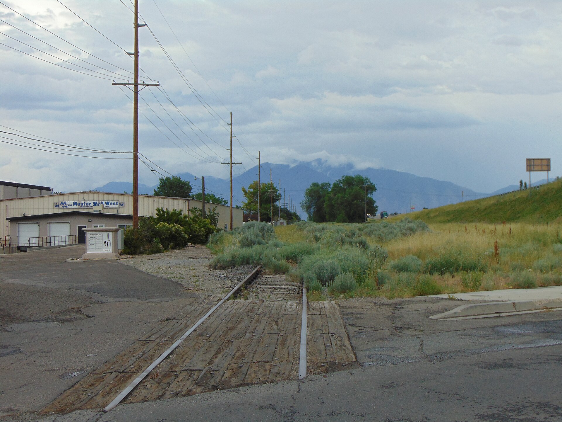 Northeast on Tintic Branch Line from West Utah Avenue Payson, Utah, Jun 16