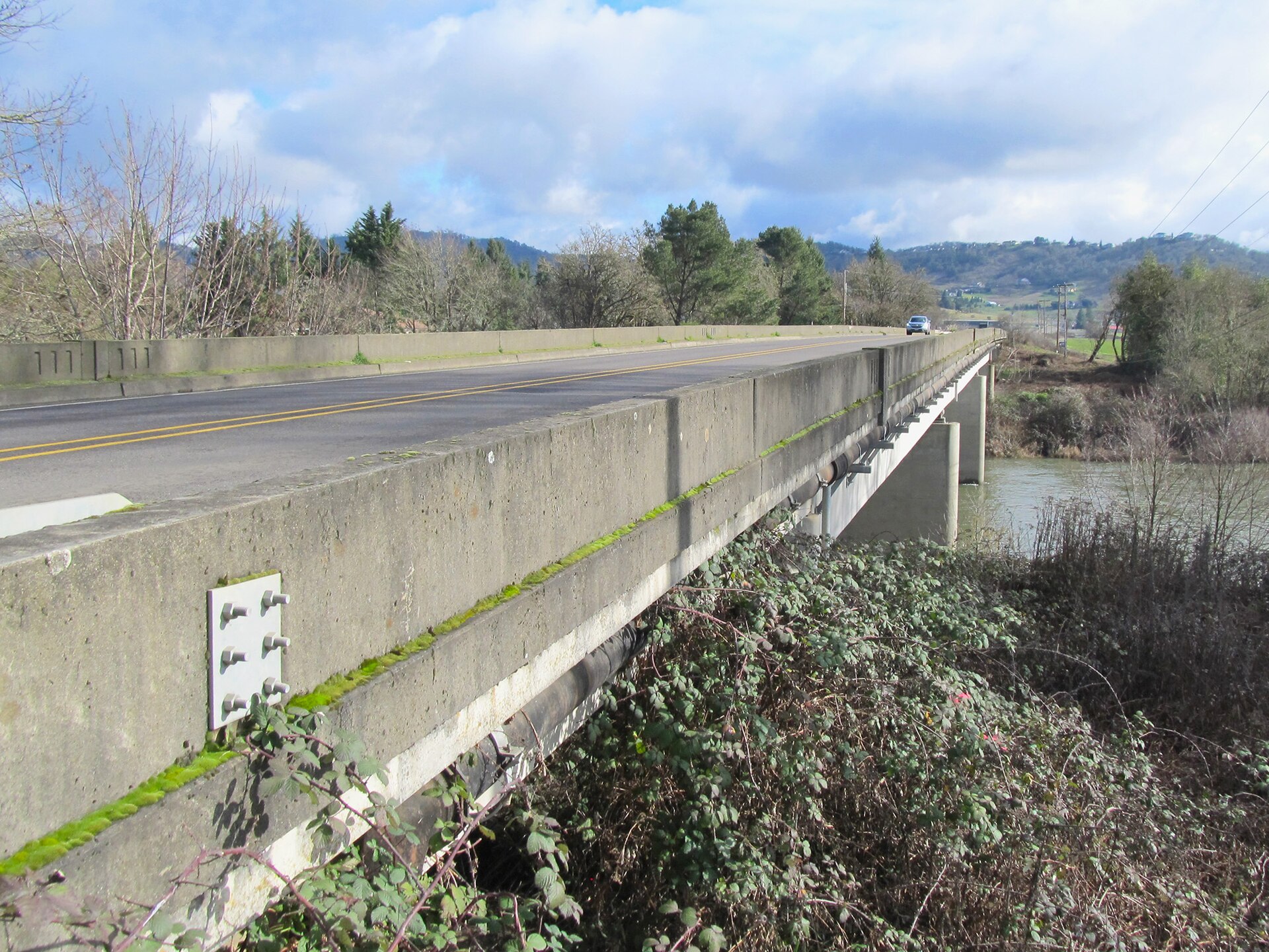 Conn Ford Bridge on Melrose Road in Oregon