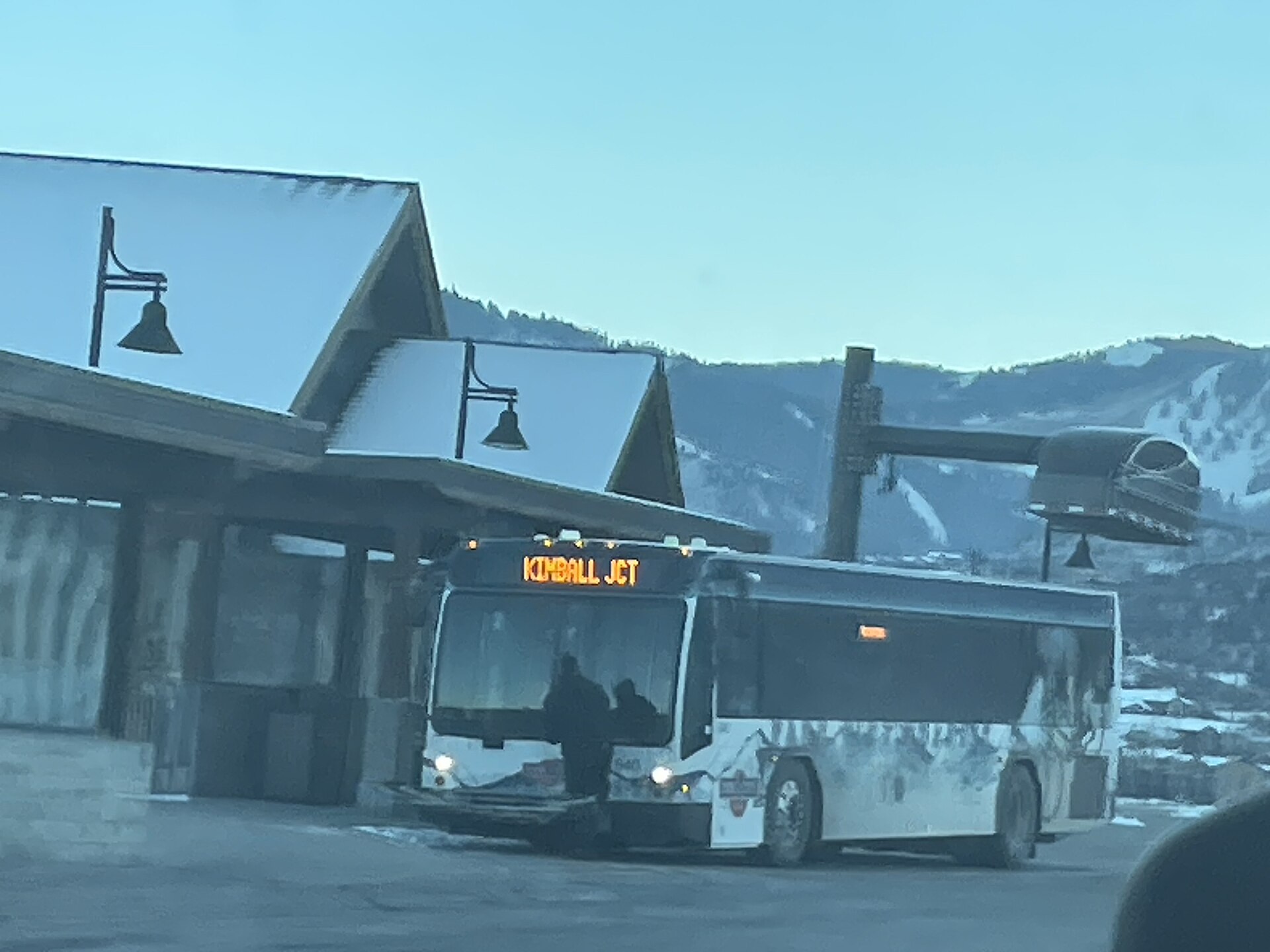 Park City Transit bus serving Summit Park