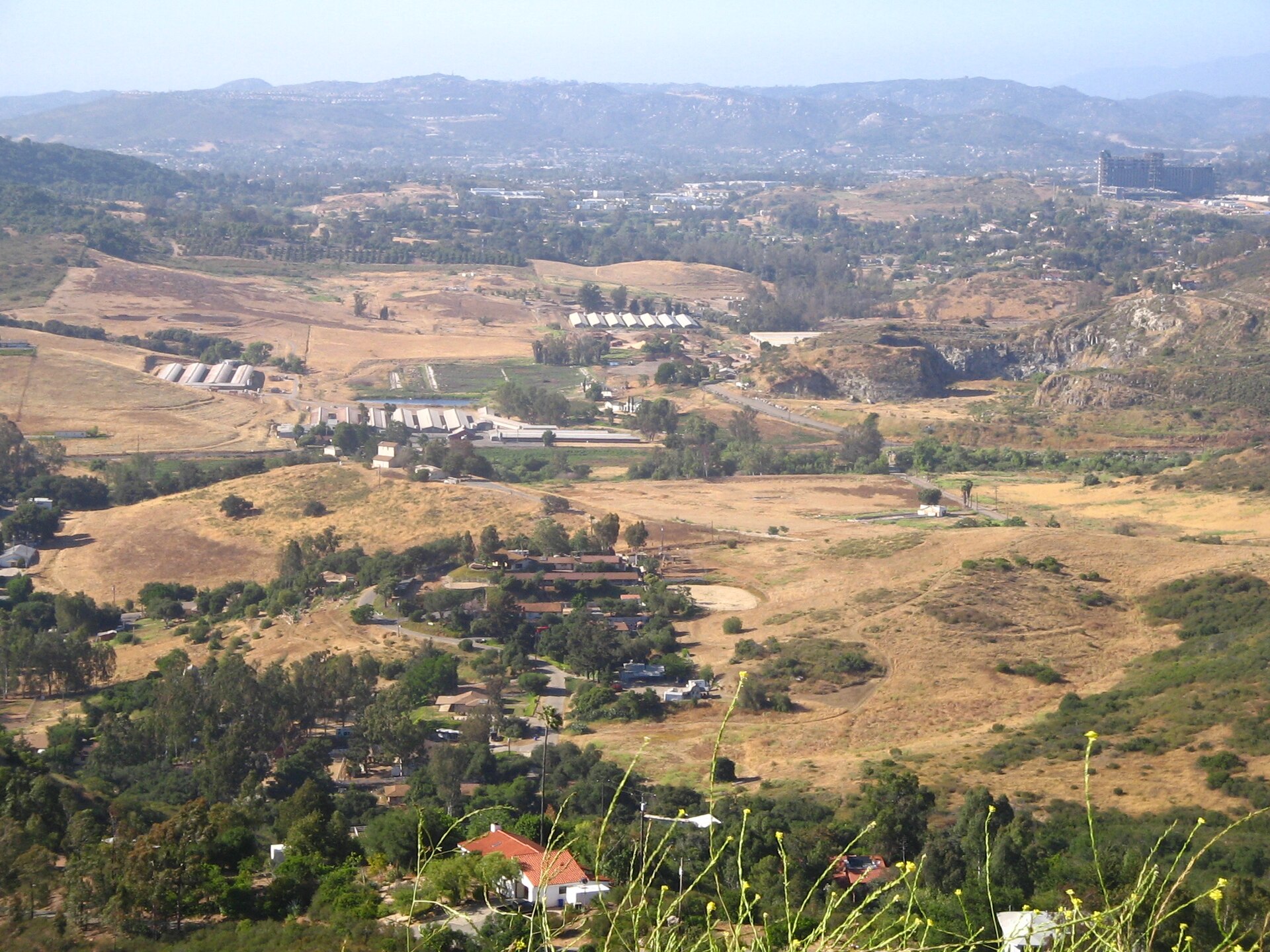 Countryside view in Harmony Grove
