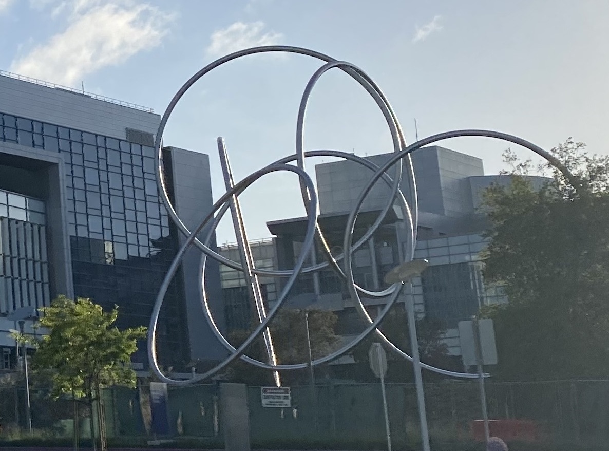Bruce Beasley's Sanctuary sculpture in the Fruitdale area