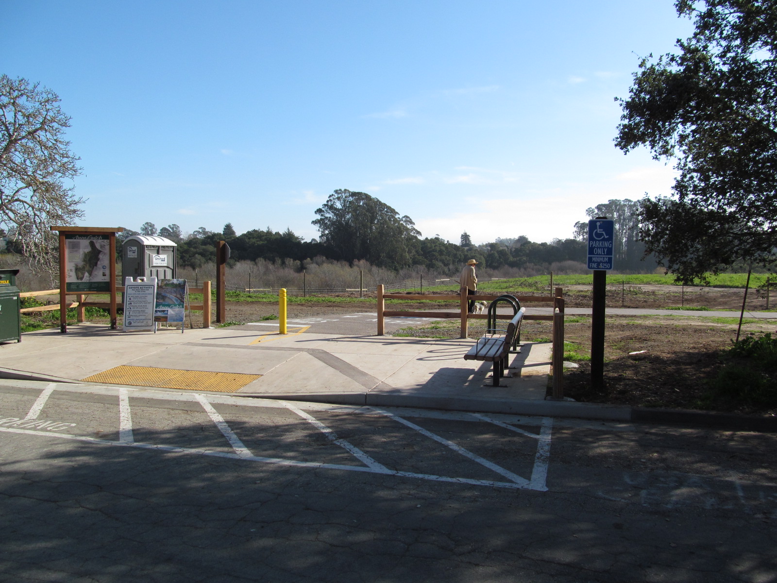 Open space at Arana Gulch in Live Oak