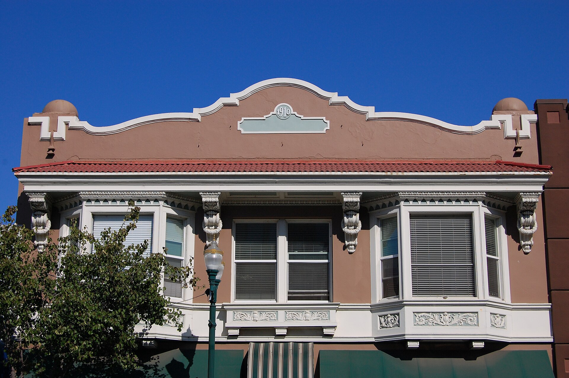 A historic commercial building on Main Street in Watsonville California.