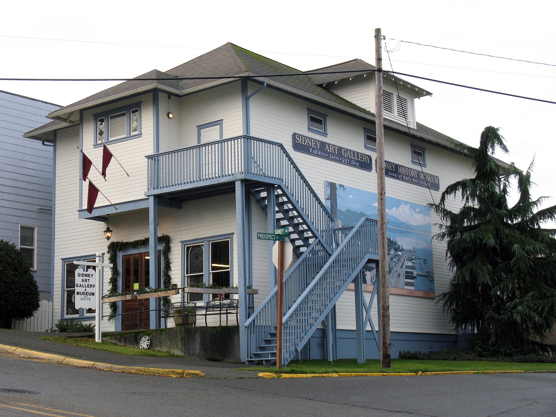 Historic Masonic Hall in Port Orchard, Washington