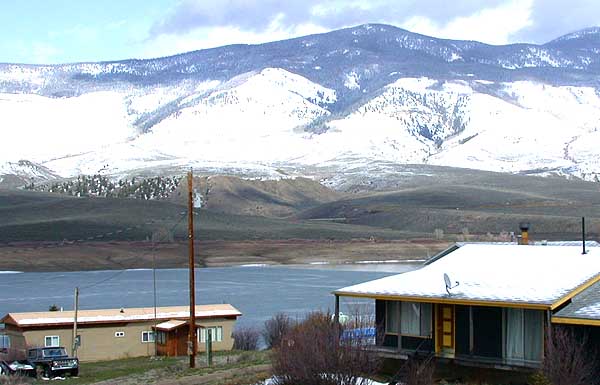 Heeney, Colorado, in winter.