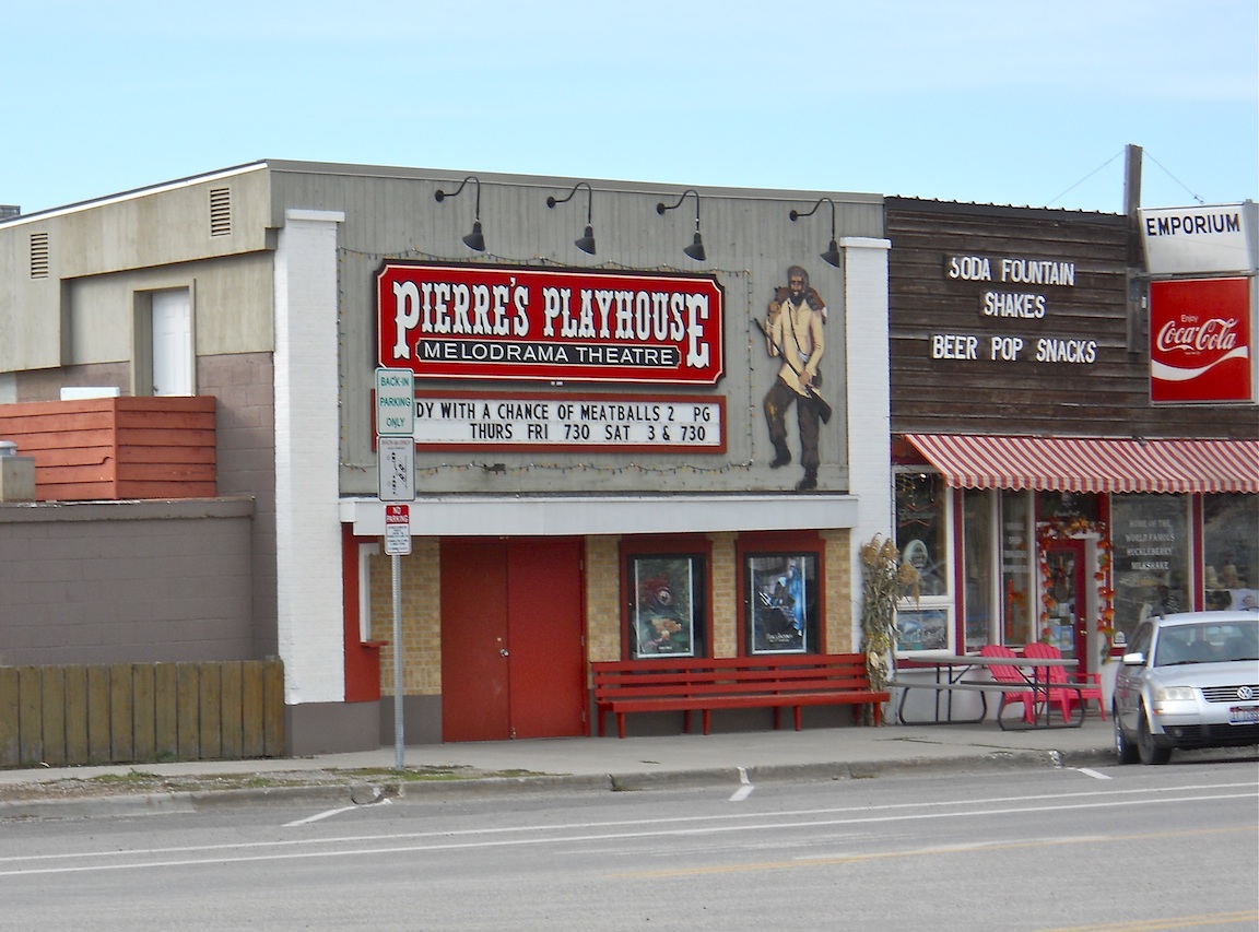 Pierre's Playhouse melodrama theatre in Victor, Idaho