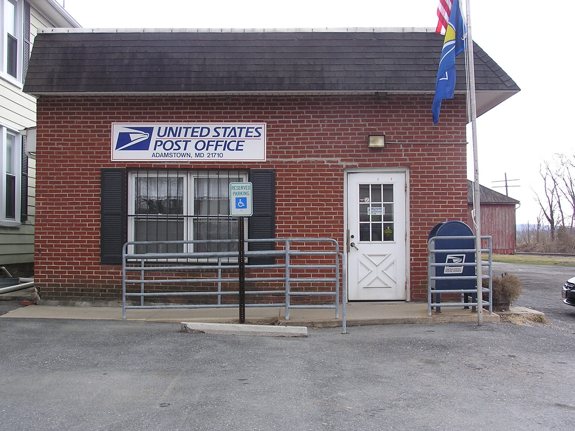 Adamstown Maryland post office