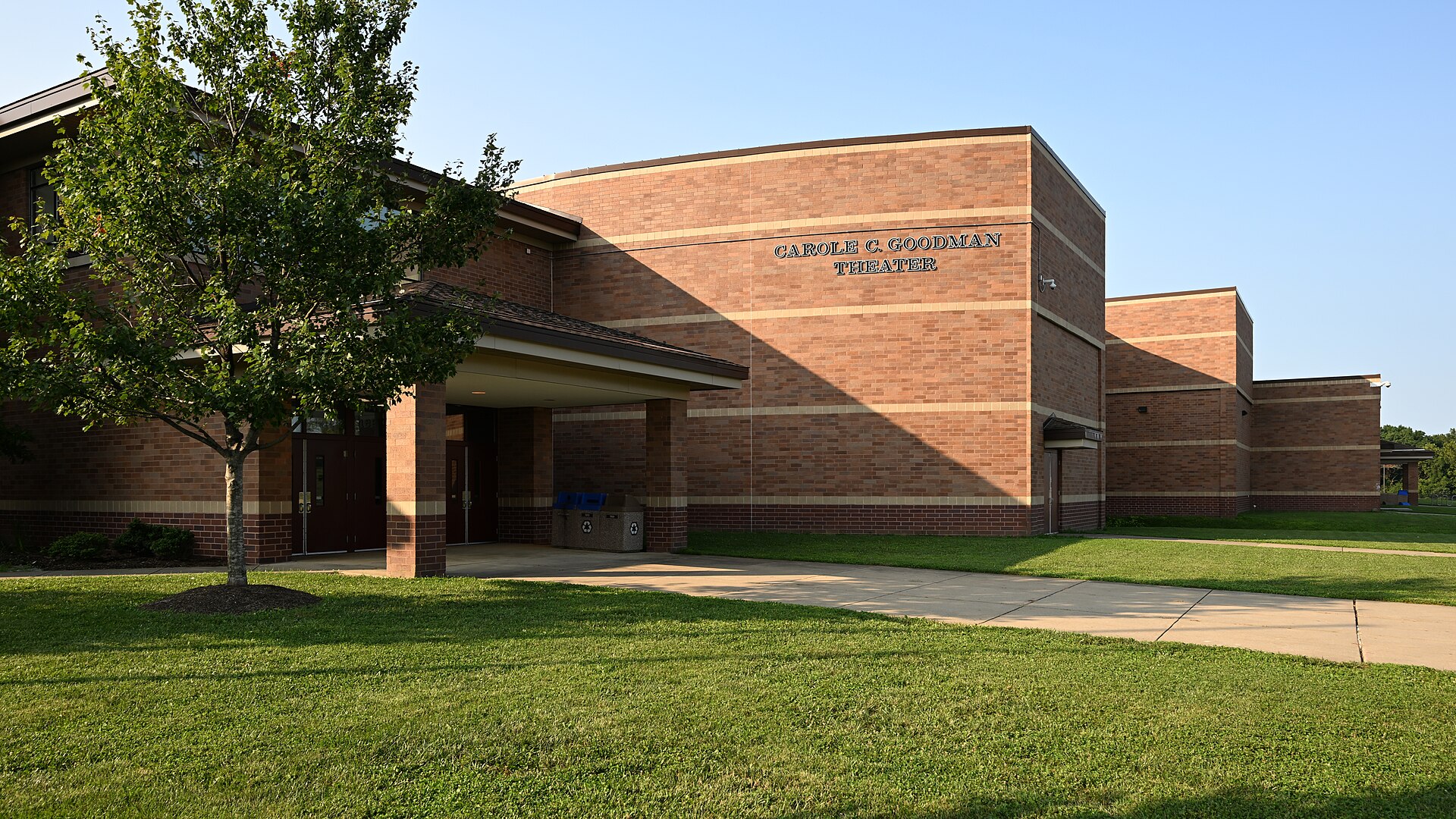 The Carole C. Goodman Theater at Blake High School in Cloverly, Maryland