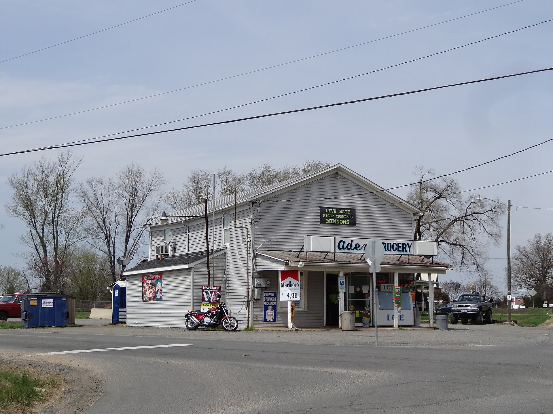 The Aden Grocery country store in Nokesville, Virginia