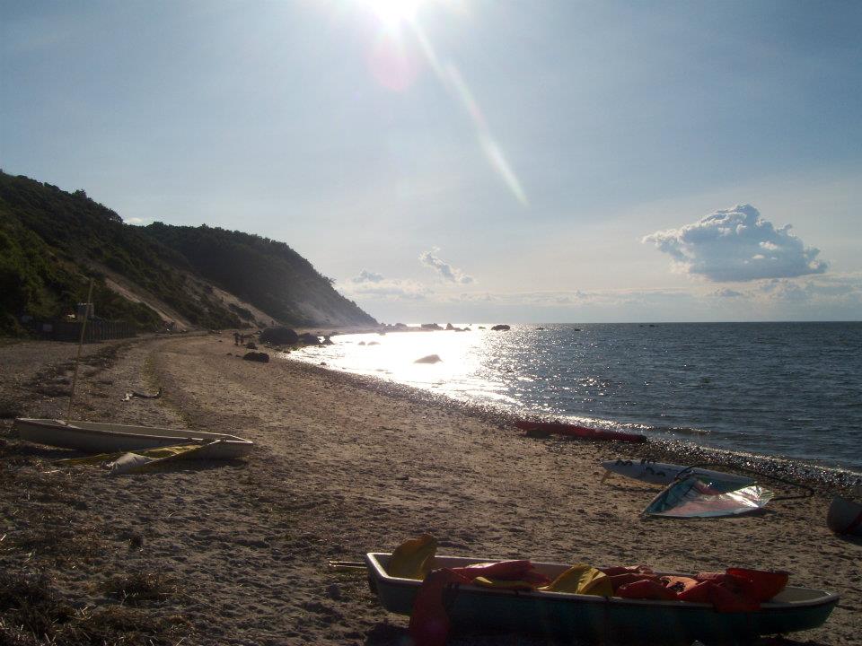 Beach at Baiting Hollow Scout Camp
