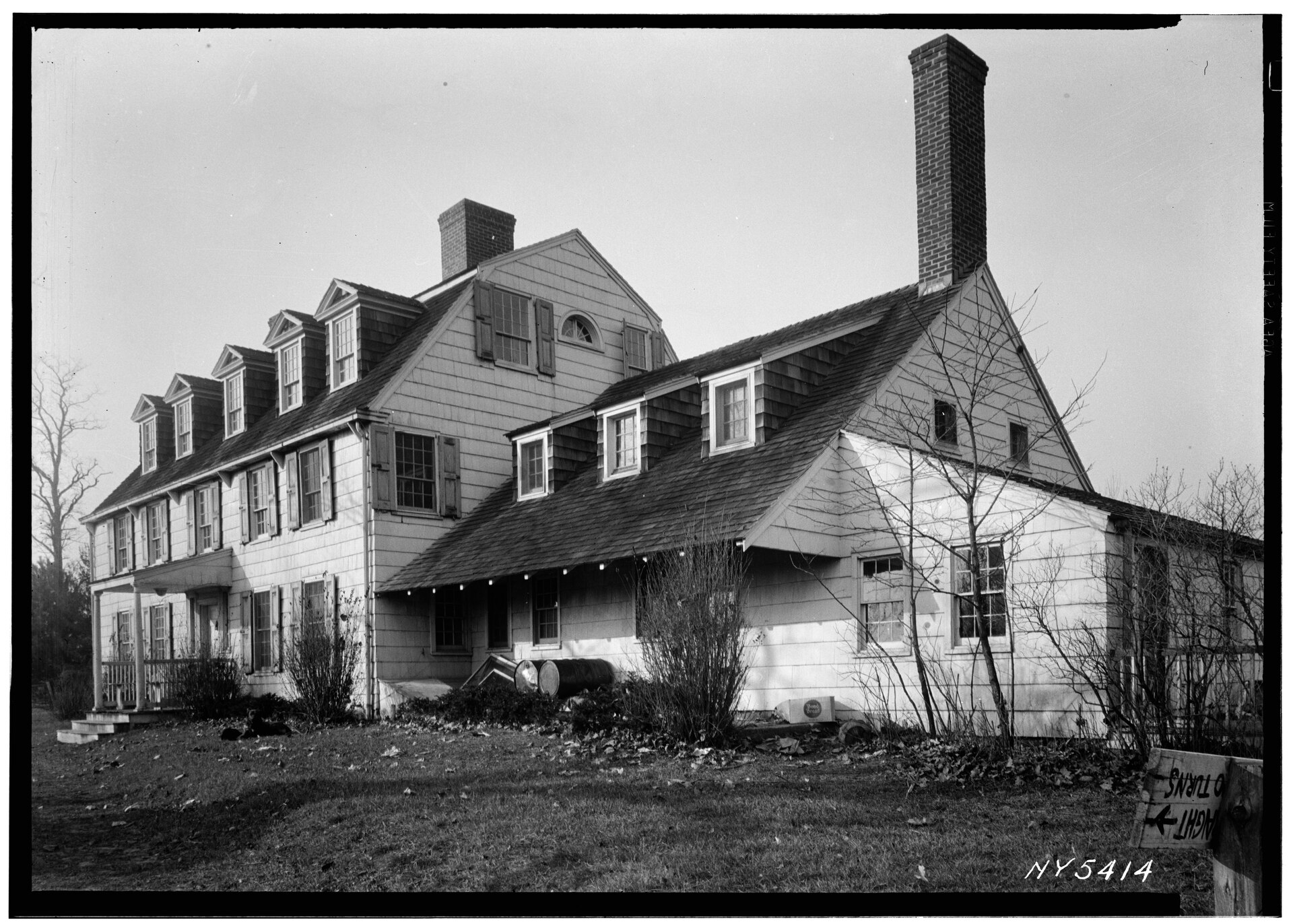 A historic house documented in Hauppauge New York.