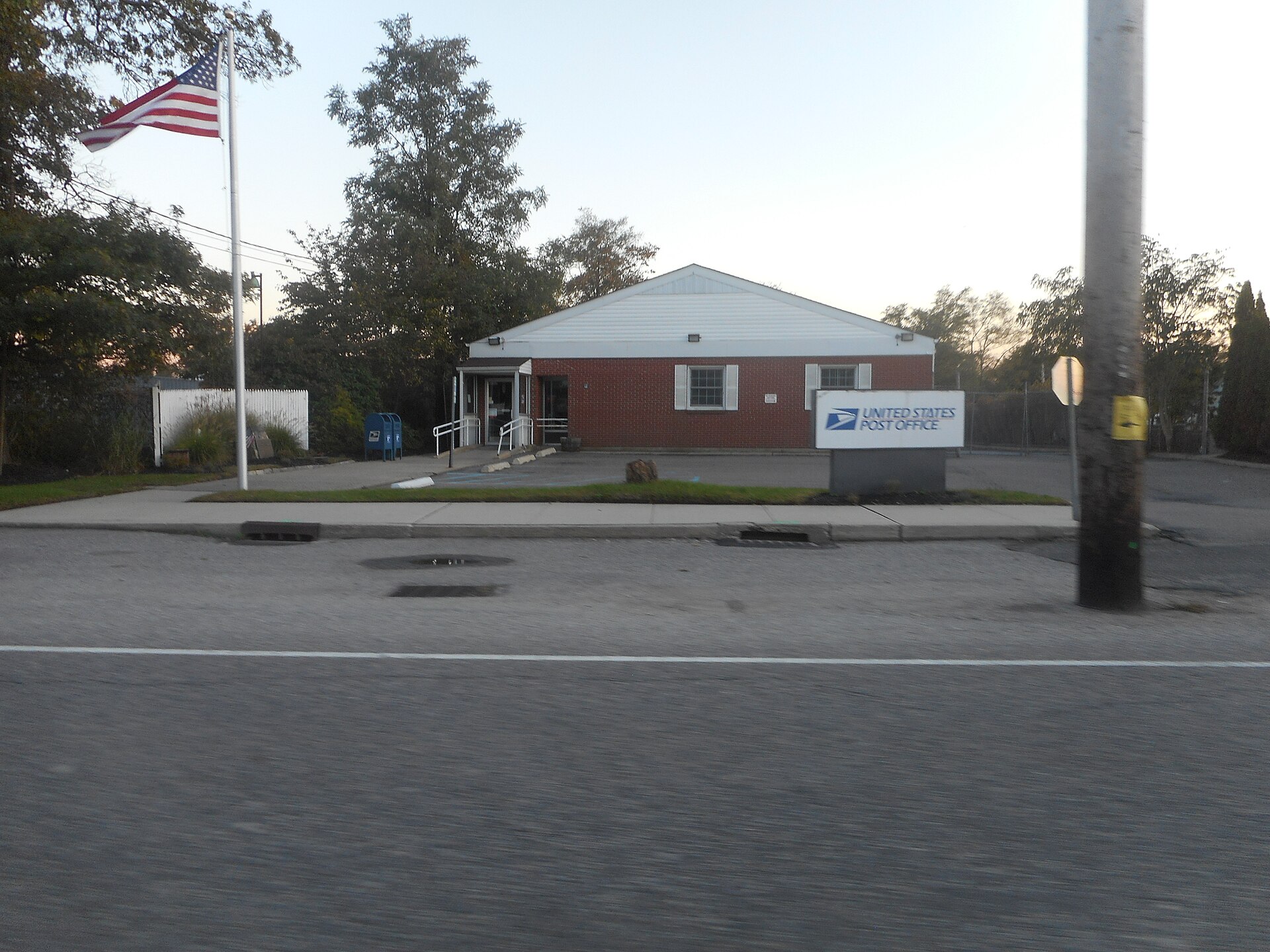 The U.S. Post Office in Holtsville, New York (ZIP 11742)