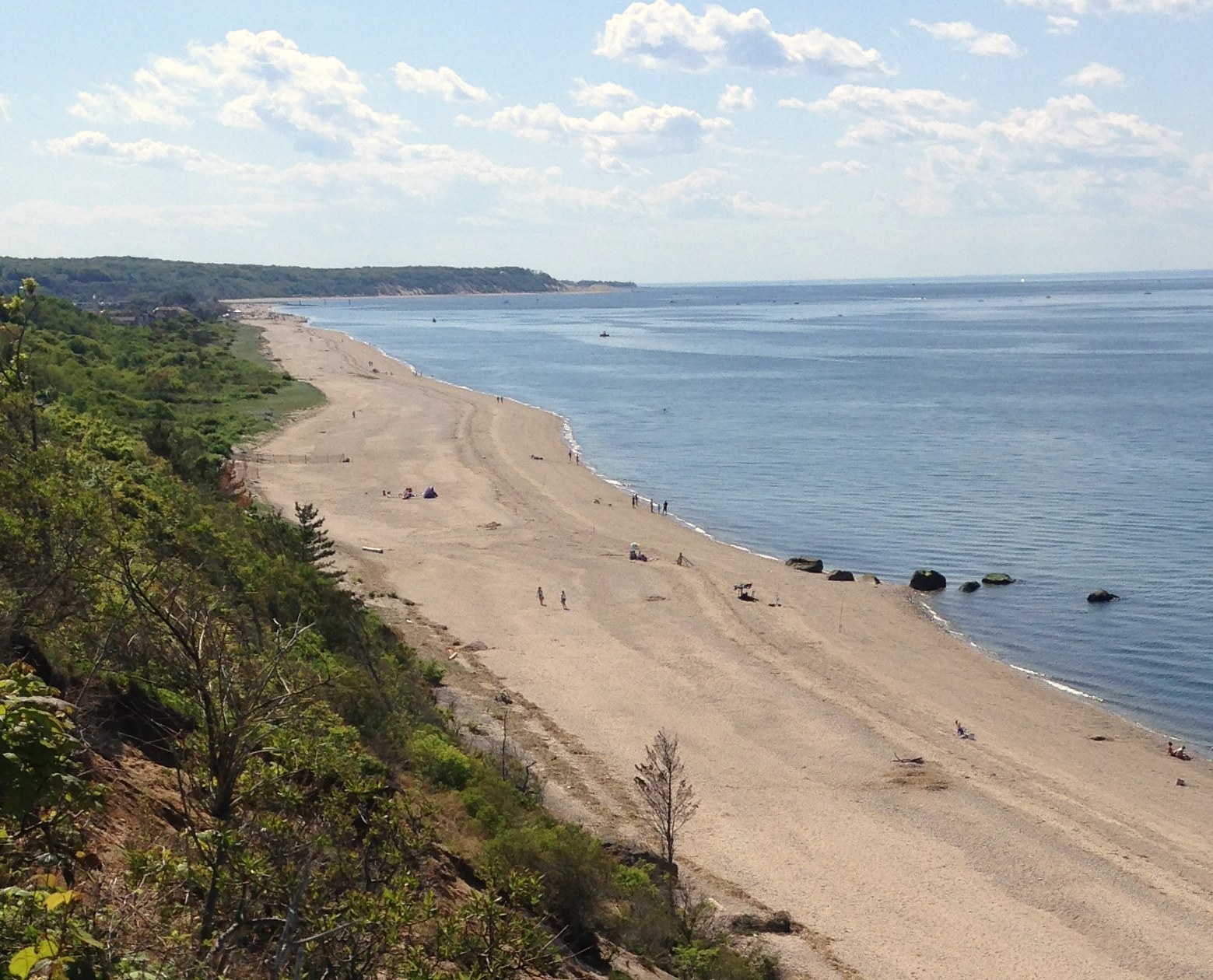 Cedar Beach viewed from Miller Place, New York