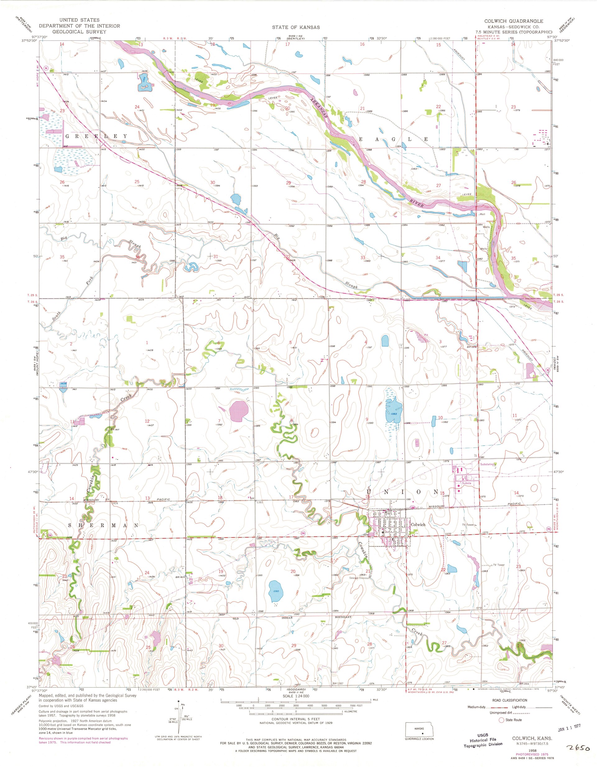 KS Colwich 801710 1958 24000 geo (TIF)