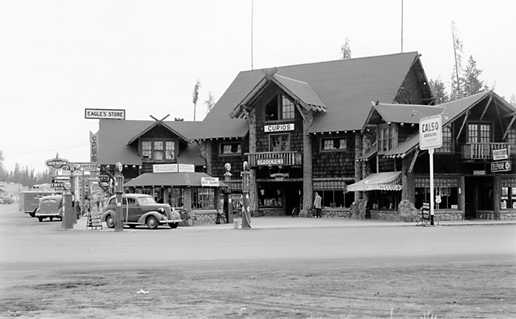 Main Street in West Yellowstone Montana
