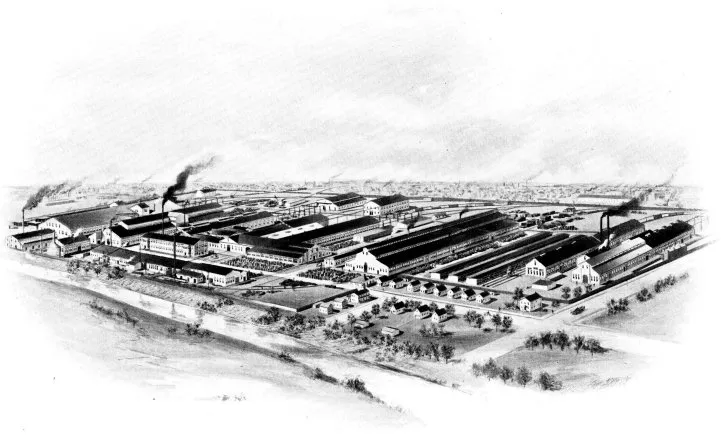 Babcock & Wilcox Co - Works - Barberton, Ohio - circa 1919