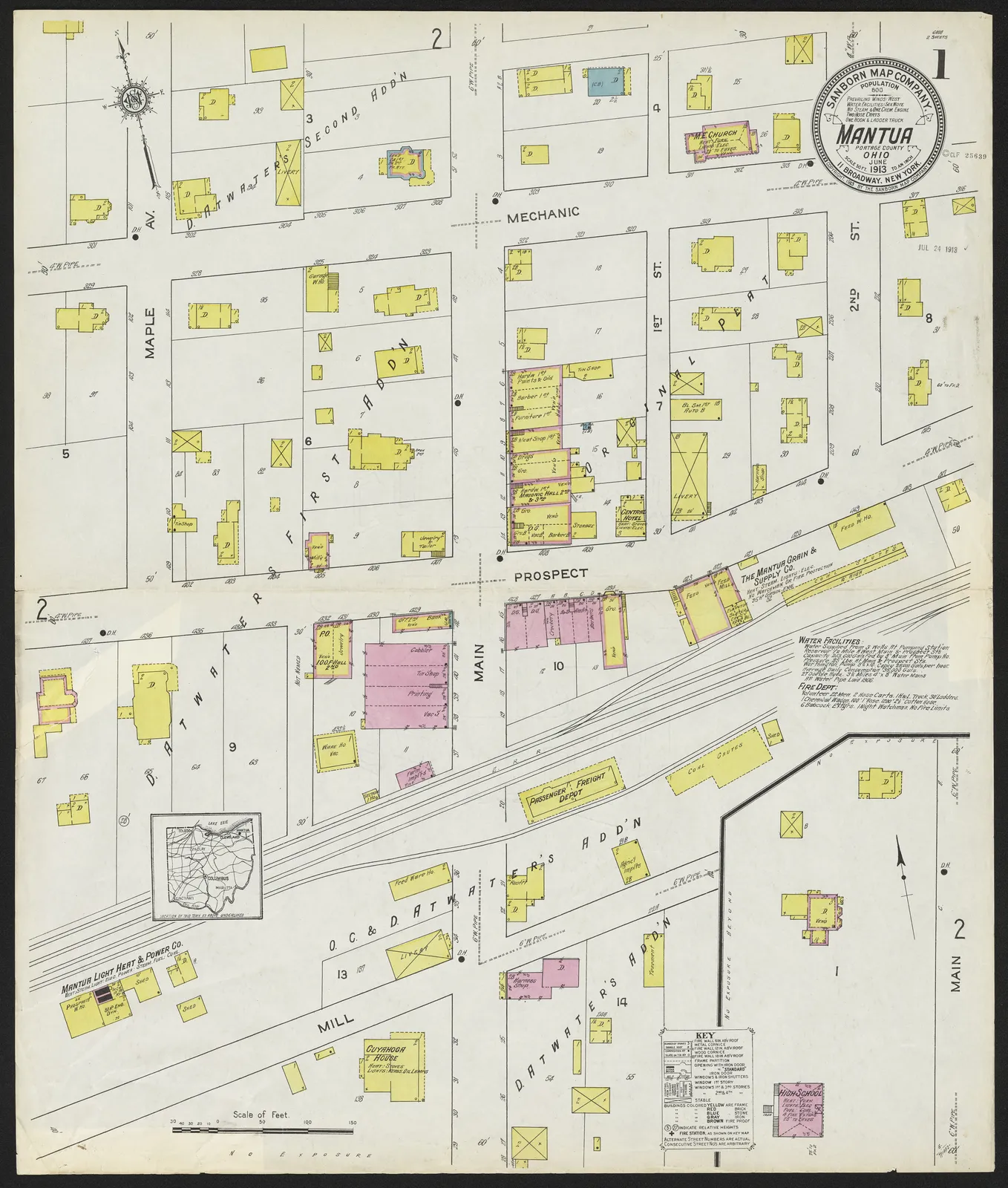 Digitization was supported by an Ohio History Fund grant. Maps are from the collection at Kent State University Libraries map collection ...