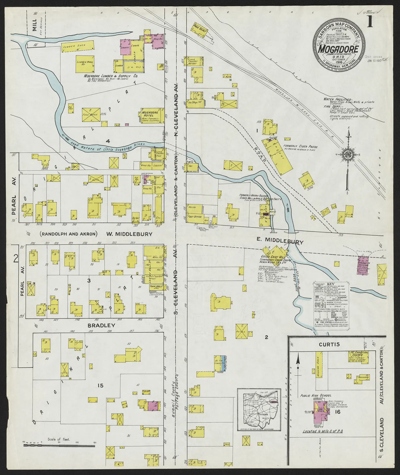 Digitization was supported by an Ohio History Fund grant. Maps are from the collection at Kent State University Libraries map collection ...