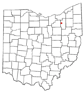 Map of Montrose-Ghent.