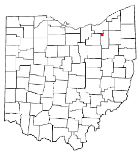 Adapted from Wikipedia's OH county maps by Catbar.