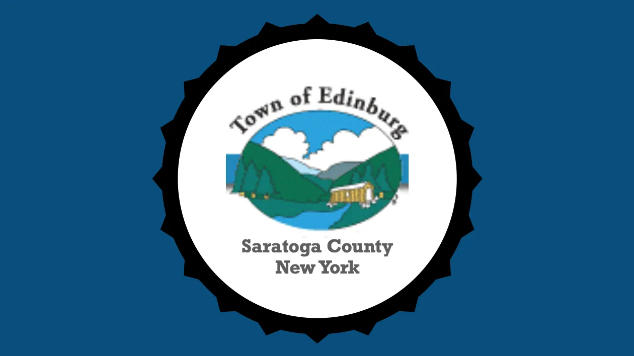 Flag of the town of Edinburg