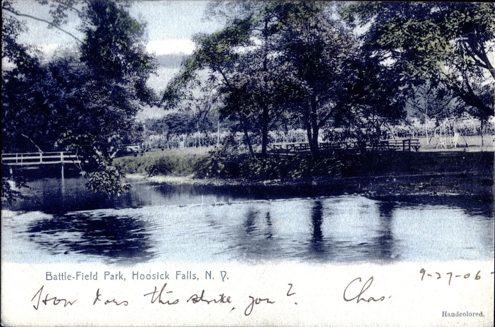 Battle-Field Park, Hoosick Falls